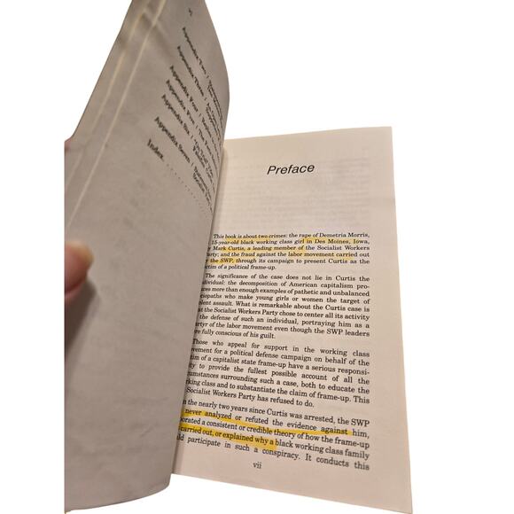 The Mark Curtis hoax by Martin McLaughlin 0929087461 labor books - Picture 7 of 8